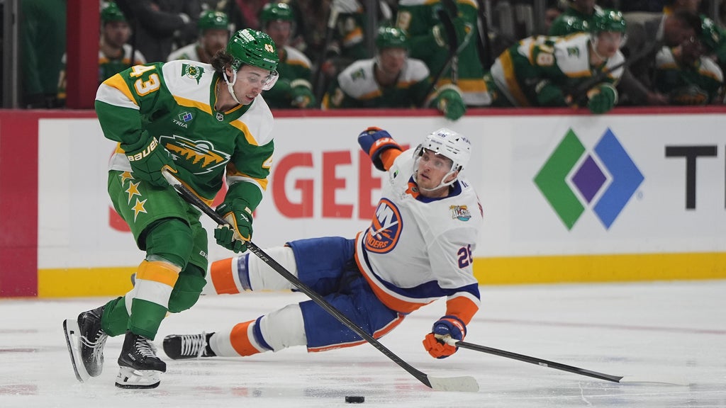 Schaefer scores his 2nd goal of the game in OT to lift Islanders past Wild, 4-3 — Brooklyn Center Sports news