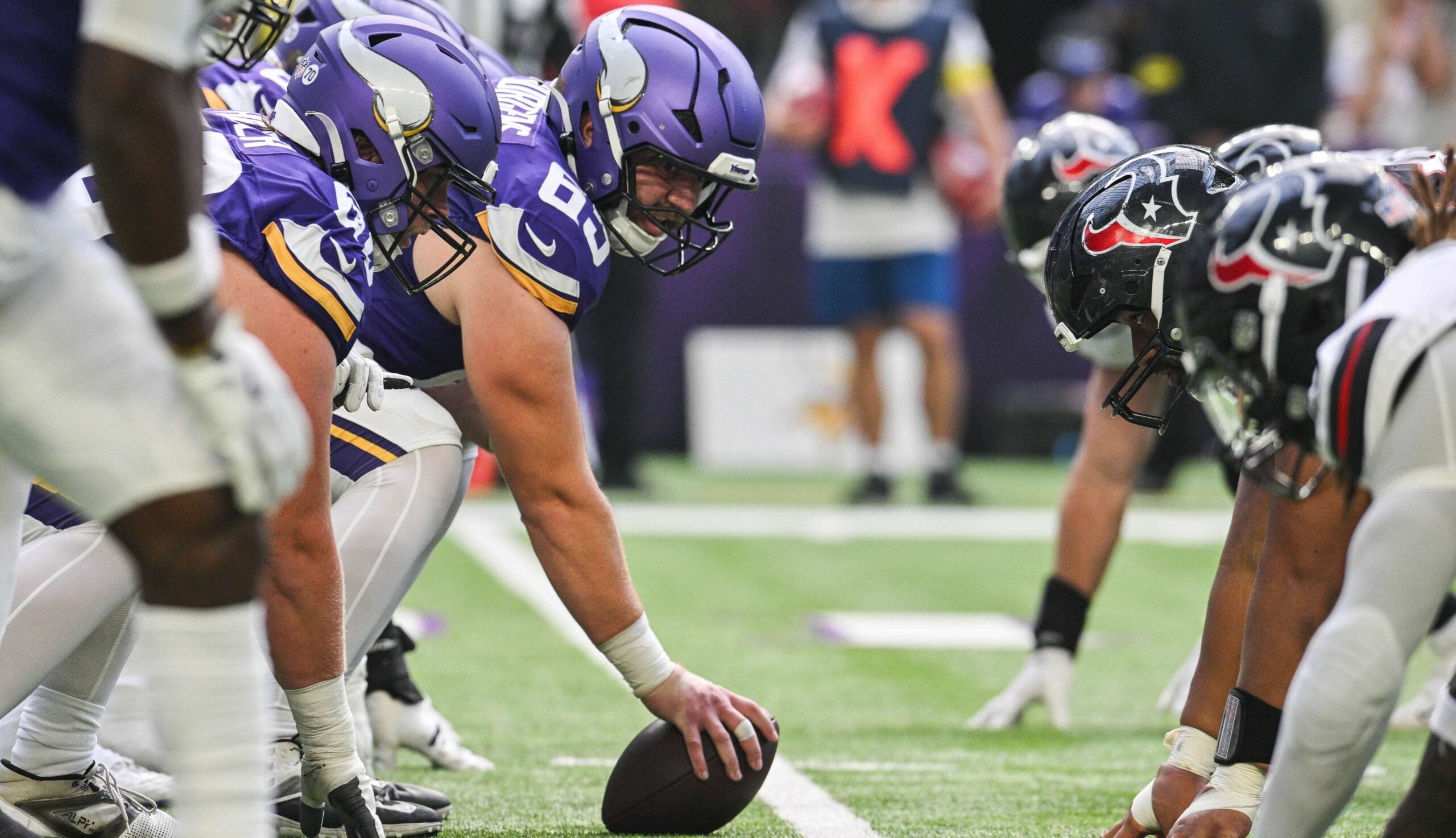 Did the Vikings Demote 1 Offensive Lineman? — Brooklyn Center Sports news